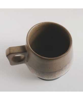 Brązowy Rustykalny Kubek 400ml - Jira Ceramics