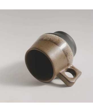 Brown Rustic Mug 400ml - Jira Ceramics