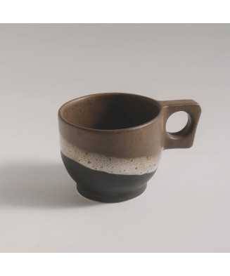 Brown Rustic Cup 250ml - Jira Ceramics