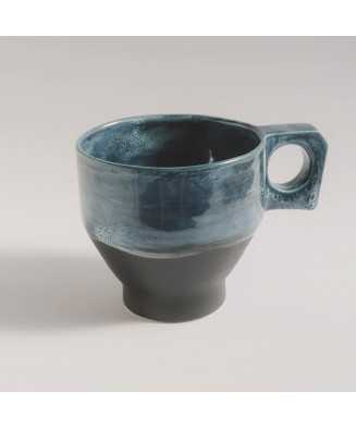 Blue Rustic Cup 350ml - Jira Ceramics