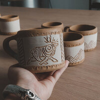 ⋙⟁⋘⋙⟁⋘⋙⟁⋘⋙⟁⋘⋙⟁⋘
Nadchodzą nowe gliniane kubeczki ☕🍂🗻🐻 Wzorki już prawie gotowe, a niebawem wypalamy !!!
⋙⟁⋘⋙⟁⋘⋙⟁⋘⋙⟁⋘⋙⟁⋘
New pottery mugs are coming ☕🍂🗻🐻 Patterns almost done and firing is coming soon !!!
⋙⟁⋘⋙⟁⋘⋙⟁⋘⋙⟁⋘⋙⟁⋘